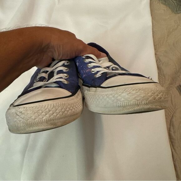 Converse Galaxy Blue and White Sneakers - Picture 11 of 14
